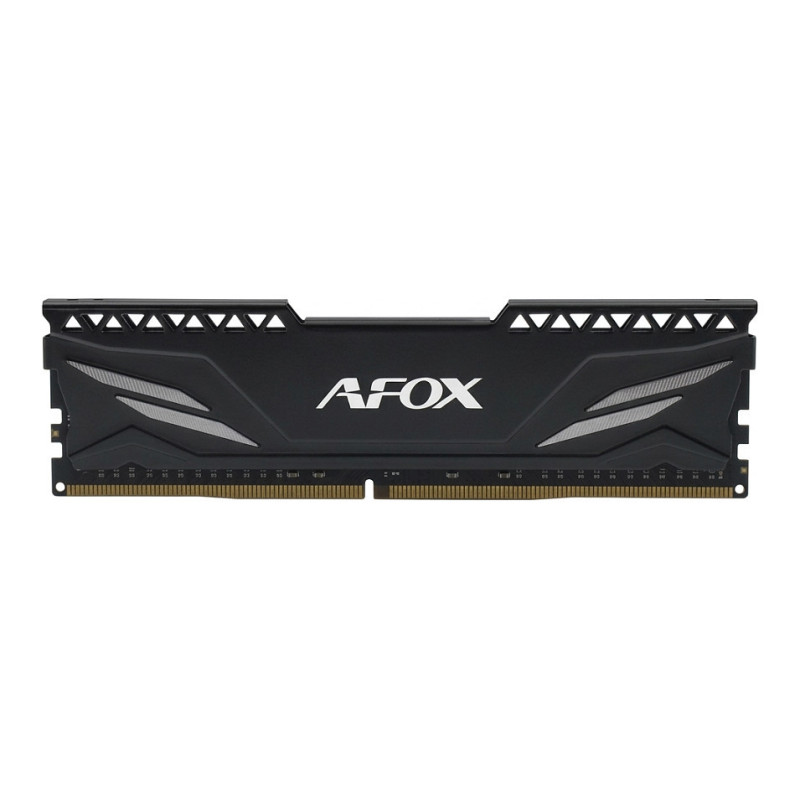 8GB PC3200 AFOX (1x8) Gaming Black Heatsink CL16 mažmeninė prekyba