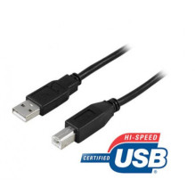 Deltaco USB 2.0 kabelis A /...