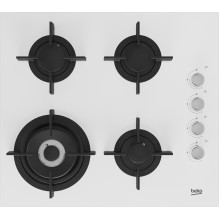 Beko HILW64122SW Built-in gas hob 60 cm, 4 zones White Beko HILW64122SW Built-in gas hob 60 cm, 4 zones White