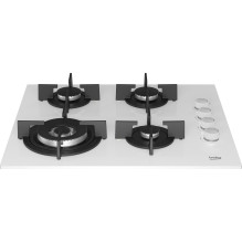 Beko HILW64122SW Built-in gas hob 60 cm, 4 zones White Beko HILW64122SW Built-in gas hob 60 cm, 4 zones White