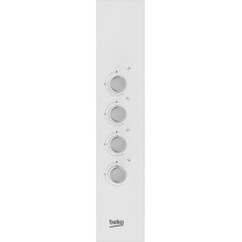 Beko HILW64122SW Įmontuojama dujinė kaitlentė 60 cm, 4 zonos, balta Beko HILW64122SW Įmontuojama dujinė kaitlentė 60 cm, 4 zonos, balta