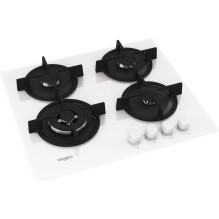 Whirlpool AKT 625 / WH hob White Built-in Gas 4 zone(s) Whirlpool AKT 625 / WH hob White Built-in Gas 4 zone(s)