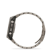 „Garmin Fenix 8“ 3,56 cm (1,4 colio) AMOLED 47 mm Skaitmeninis 454 x 454 pikselių Jutiklinis ekranas Titano Wi-Fi GPS (p