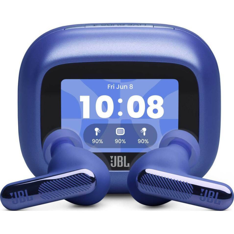 JBL „Live Beam 4“, belaidės į ausis įdedamos ausinės su „Bluetooth“, 48 valandų baterijos veikimo laikas