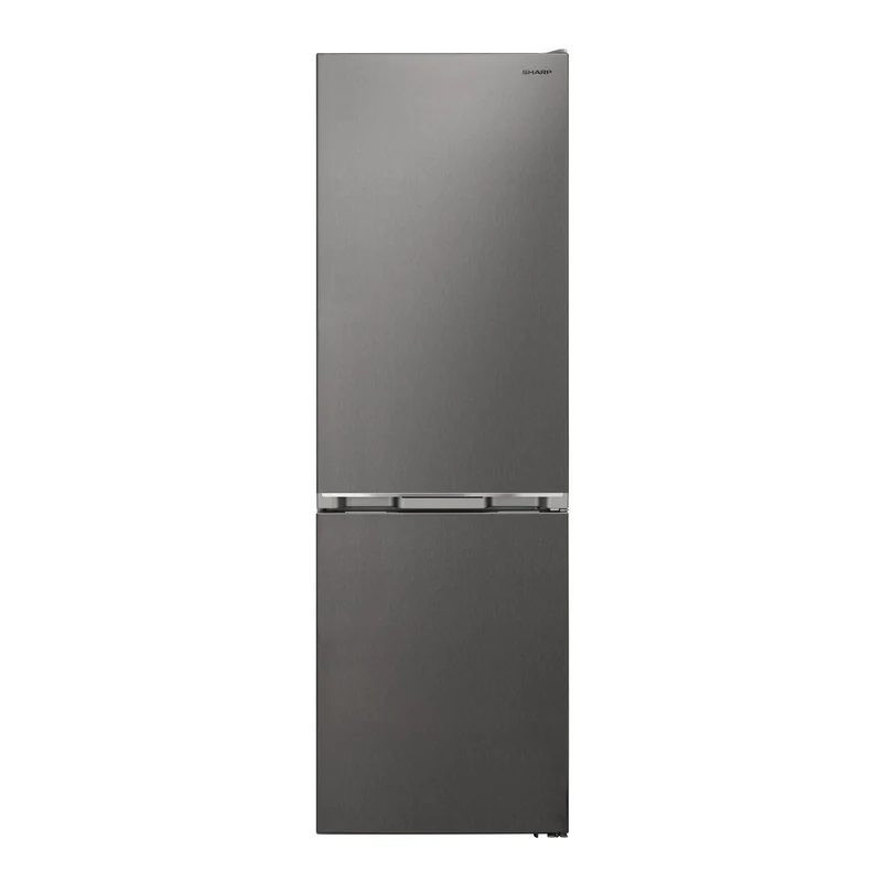 SHARP ledusskapis ar saldetavu 330l 186 cm nerusejosa terauda SJ-NBA11DMXPE-EU (4550556120289)