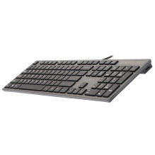 Klawiatura KV-300H USB szara Klawiatura KV-300H USB szara