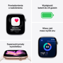 Smartwatch Apple Watch 11 GPS + Cellular 42mm Jet Black Aluminum Sport Band S / M Black (MF834MP-A)