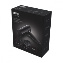 Braun Haircare Hairdryer HD2 15 Braun Haircare15 Braun Haircare 15 black Schwarz (BRHD215E)