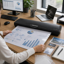 Esperanza EFL003 laminator Cold / hot laminator 250 mm / min Black Esperanza EFL003 laminator Cold / hot laminator 250 mm / min Black