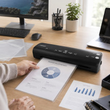 Esperanza EFL004 Hot / cold laminator 250 mm / min Black Esperanza EFL004 Hot / cold laminator 250 mm / min Black