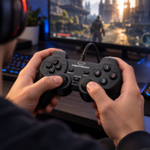 Esperanza EG102 Gaming Controller Black USB 2.0 Gamepad Analogue / Digital PC, Playstation 3 Esperanza EG102 Gaming Controller Black USB 2.0 Gamepad Analogue / Digital PC, Playstation 3