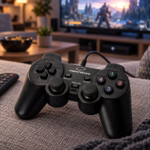 Esperanza EG102 Gaming Controller Black USB 2.0 Gamepad Analogue / Digital PC, Playstation 3 Esperanza EG102 Gaming Controller Black USB 2.0 Gamepad Analogue / Digital PC, Playstation 3