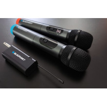 Blaupunkt UHF WM60UDB dvigubas belaidis mikrofonas