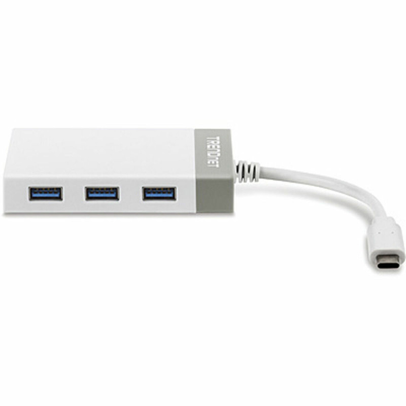 TRENDnet USB-C šakotuvas su gigabito eternetu ir 3x USB 3.0