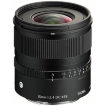 Sigma 15mm F1.4 DC Contemporary Canon RF Sigma 15mm F1.4 DC Contemporary Canon RF