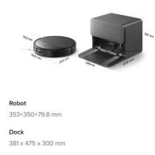 Roborock Saros 20 juodas S20RD52-00 Roborock Saros 20 juodas S20RD52-00