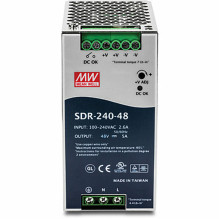 Servera barošanas bloks TRENDnet DIN sliedei 48V 240W barošanas avots TI-PG80 - TI-S24048 Servera barošanas bloks TRENDnet DIN sliedei 48V 240W barošanas avots TI-PG80 - TI-S24048