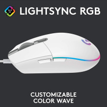 Logitech Mouse G203 Lightsync white (910-005797) (910005797) Logitech Mouse G203 Lightsync white (910-005797) (910005797)