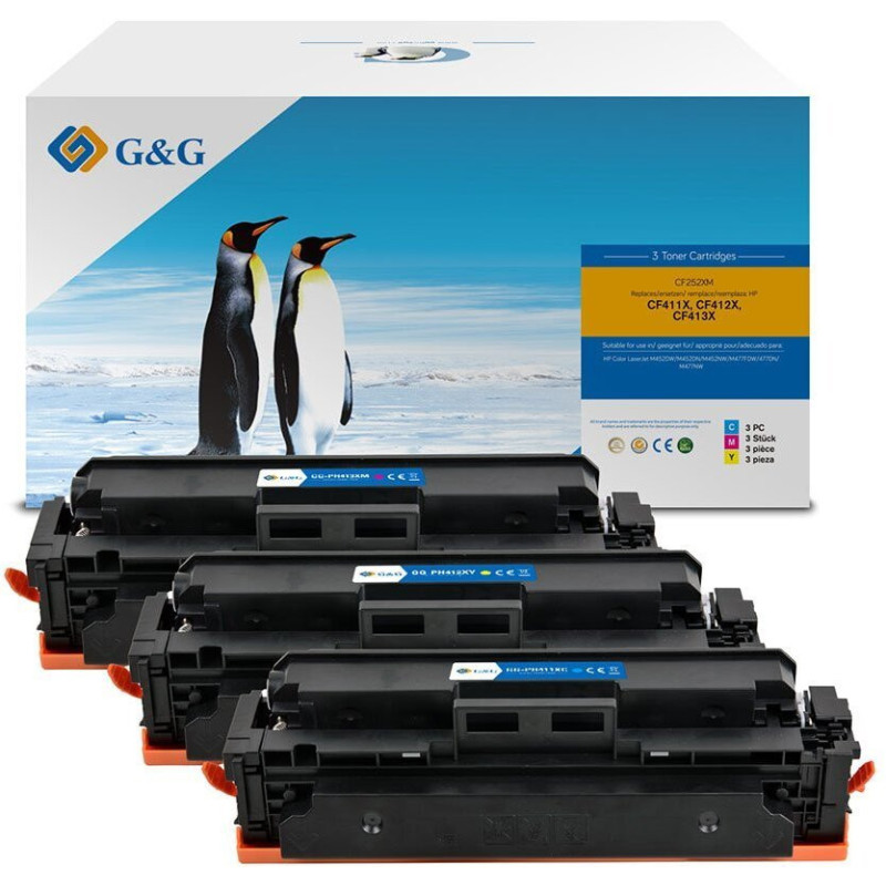 Toner G&amp;G G&amp;G 14997 toner cartridge 3 pcs. Replacement Magenta, Cyan, Yellow