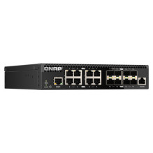 Pārvaldāms slēdzis Qnap QSW-M3216R-8S8T - 8 x 100 / 1000 / 2.5G / 5G / 10GBase-T + 8 x 10Gb Ethernet SFP+