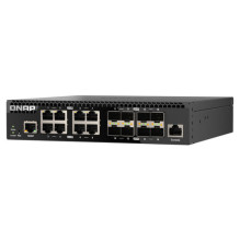 Pārvaldāms slēdzis Qnap QSW-M3216R-8S8T - 8 x 100 / 1000 / 2.5G / 5G / 10GBase-T + 8 x 10Gb Ethernet SFP+