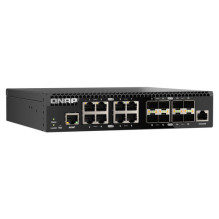 Switch Qnap QSW-M3216R-8S8T managed 8 x 100 / 1000 / 2.5G / 5G / 10GBase-T + 8 x 10Gb Ethernet SFP+