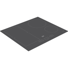 Indukcinė kaitlentė - Beko HII64200FMTZG pilka Indukcinė kaitlentė - Beko HII64200FMTZG pilka