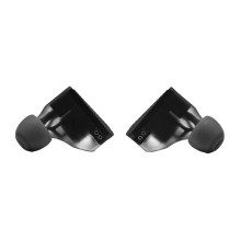 Ausinės - TRUTHEAR Pure Black 1DD 3BA 3 juostų garso skyriklis juodos spalvos