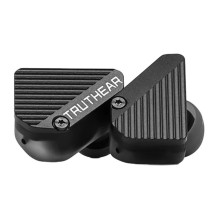 Ausinės - TRUTHEAR Pure Black 1DD 3BA 3 juostų garso skyriklis juodos spalvos