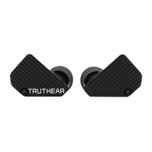 Ausinės - TRUTHEAR Pure Black 1DD 3BA 3 juostų garso skyriklis juodos spalvos