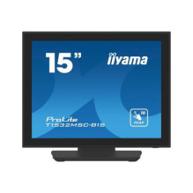 Monitorius - iiyama ProLite T1532MSC-B1S 15" jutiklinis ekranas, 1 024 × 768, juodas Monitorius - iiyama ProLite T1532MSC-B1S 15" jutiklinis ekranas, 1 024 × 768, juodas