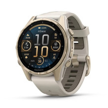 Fenix 8 43mm, AMOLED, Sapphire, Gold, Sandstone (010-02903-11)