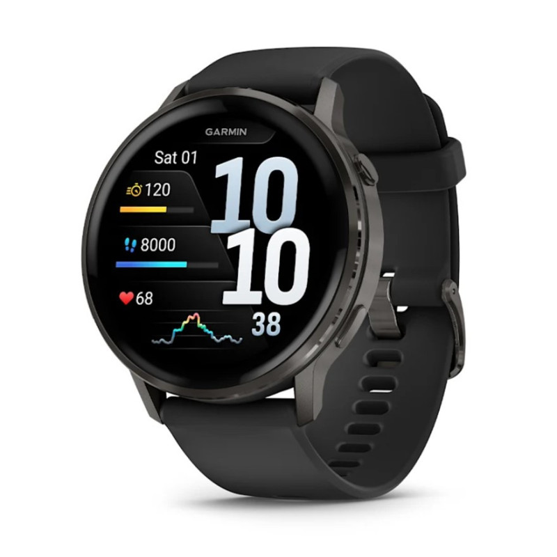 Garmin Venu 4 45mm Slate Black (010-03014-00)