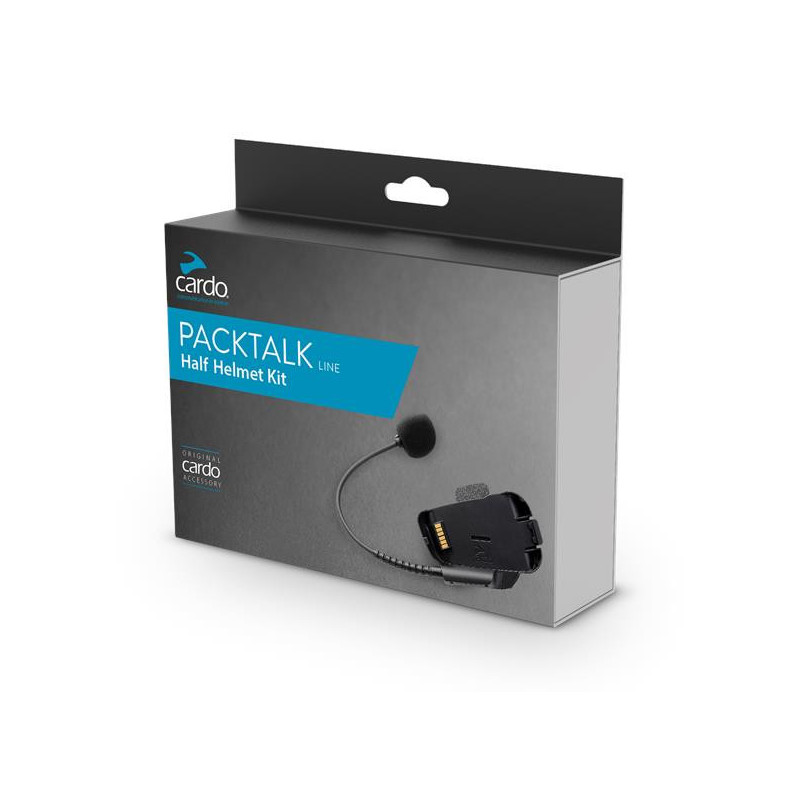 Cardo PackTalk Half Helmet Kit Garso rinkinys su mikrofonu