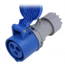 Power connector IEC60309 2P+PE CEE Power connector IEC60309 2P+PE CEE