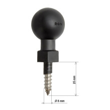 RAP-B-379U-25201L ball is fixed with a wood screw