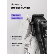 Ray Battler RB 6920 Hair Clipper + 6 Guide Combs