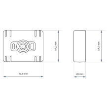 ATC700 4G GPS seklys, IP68, 1000mAh baterija TELTONIKA ATC700 4G GPS seklys, IP68, 1000mAh baterija TELTONIKA