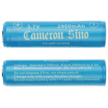18650 akumuliatorius 3,7V 2900mAh PCB protected