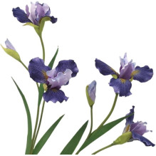 Artificial flower, blue col., 72 cm