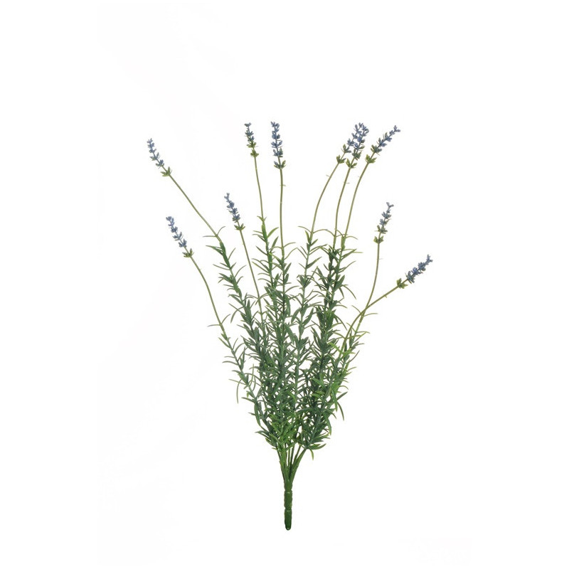 Dirbtinė gėlė, levanda, mėlyna sp., 49 cm