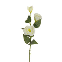 Dirbtinė gėlė, eustoma, balta sp., 71 cm