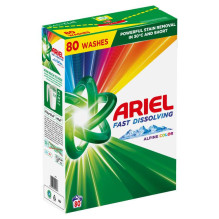 Skalbimo milteliai Ariel Color, 4.4 kg 80 sk. Skalbimo milteliai Ariel Color, 4.4 kg 80 sk.