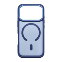 Dėklas Forcell F-Protect (MagSafe) skirtas iPhone 17 Pro / 18 Pro mėlynas