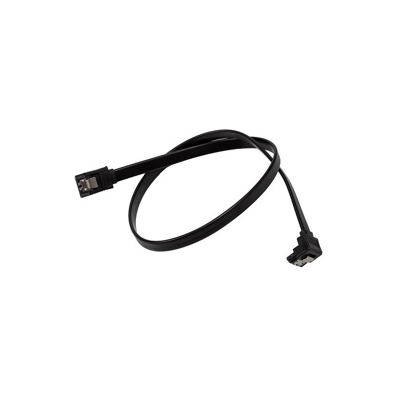Cable SATA III, with angled connector, 0.5m