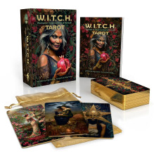 Kolekcionuojamos Kortelės - W.I.T.C.H. Tarot Kortos Su 208 Puslapiais Gidu