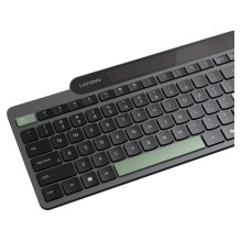 „Lenovo“ savaime įkraunama „Bluetooth“ klaviatūra „Lenovo“ savaime įkraunama „Bluetooth“ klaviatūra