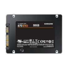 2,5" Samsung 870 Evo 500GB 2,5 SSD SATA6Gb, Basic