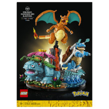 LEGO 72153 Pokemon Bisaflor, Glurak und Turtok LEGO 72153 Pokemon Bisaflor, Glurak und Turtok