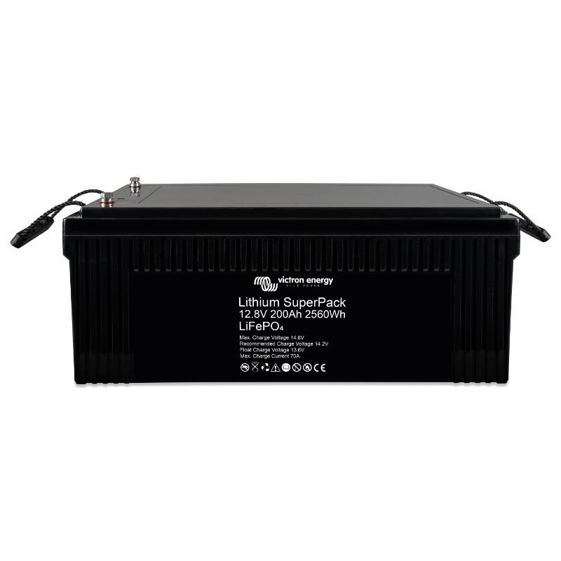 Ličio jonų akumuliatorius „SuperPack“ 12,8 V / 200 Ah (M8)